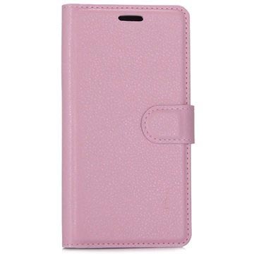 Custodia a Portafoglio Huawei P10 Textured - Rosa