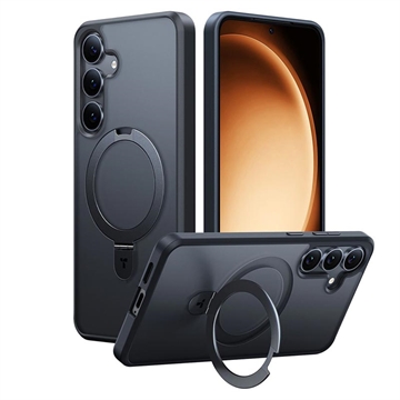 Custodia MagSafe per Samsung Galaxy S25 Torras Guardian Ostand - Nera