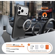 Custodia iPhone 17 Pro Max Torras O Fitness con cavalletto 360 - Compatibile con MagSafe