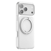 Custodia iPhone 17 Pro Max Torras O Fitness con cavalletto 360 - Compatibile con MagSafe - Trasparente