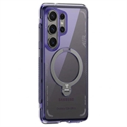 Custodia MagSafe per Samsung Galaxy S26 Ultra Torras Ostand Q3 Air - Viola scuro