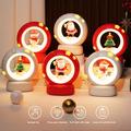 Luce notturna di Natale regolabile con controllo tattile per bambini - Pupazzo di neve
