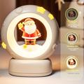 Luce notturna di Natale regolabile con controllo tattile per bambini - Pupazzo di neve