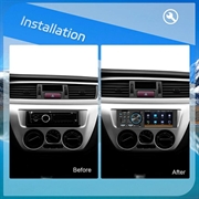 Stereo per auto Bluetooth con schermo tattile e CarPlay/Android Auto - SD, AUX, USB