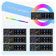Stereo per auto Bluetooth con schermo tattile e CarPlay/Android Auto - SD, AUX, USB