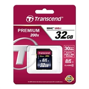 Scheda di memoria Transcend SDHC da 32 GB Classe 10 TS32GSDHC10