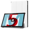 Custodia Folio Tri-Fold per Huawei MediaPad M5 10/M5 10 (Pro) - Bianca