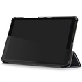 Custodia Folio Tri-Fold per Lenovo Tab M8 (HD), Tab M8 (FHD) - Nera