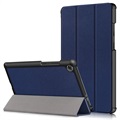 Custodia Folio Tri-Fold per Lenovo Tab M8 (HD), Tab M8 (FHD) - Blu Scuro