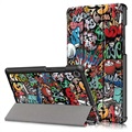 Custodia Folio Tri-Fold per Lenovo Tab M8 (HD), Tab M8 (FHD) - Graffiti