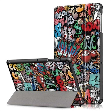 Custodia Smart Folio Tri-Fold per Samsung Galaxy Tab S5e - Graffiti