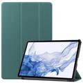 Custodia Smart Folio per Samsung Galaxy Tab S8 serie Tri-Fold - Verde nerastro
