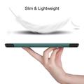 Custodia Smart Folio per Samsung Galaxy Tab S8 serie Tri-Fold - Verde nerastro