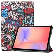 Custodia Smart Folio serie Tri-Fold per Samsung Galaxy Tab S10 Lite - Graffiti