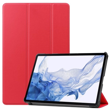 Custodia Smart Folio serie Tri-Fold per Samsung Galaxy Tab S9 - Rossa