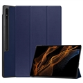 Custodia Smart Folio serie Tri-Fold per Samsung Galaxy Tab S9 Ultra - Blu