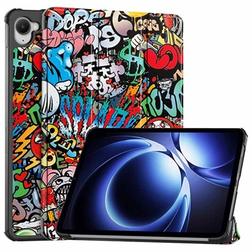 Custodia Smart Folio serie Tri-Fold per Xiaomi Redmi K Pad - Graffiti