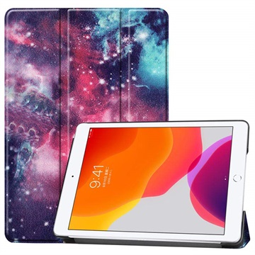 Custodia Smart Folio Tri-Fold per iPad 10.2 - Galassia