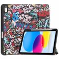 Custodia Smart Folio serie Tri-Fold per iPad (2022) - Graffiti