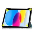 Custodia Smart Folio serie Tri-Fold per iPad (2022) - Fiori bianchi