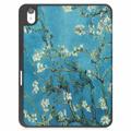 Custodia Smart Folio serie Tri-Fold per iPad (2022) - Fiori bianchi
