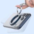 Anello MagSafe triplo pieghevole con supporto per telefono - Argento