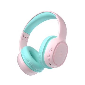 Tronsmart KH02 Cuffie senza fili per bambini - Rosa / Color Ciano