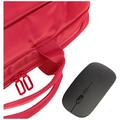 Set Tucano Idea: borsa per laptop da 15.6" con mouse wireless - Rosso