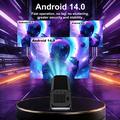 Proiettore intelligente e console per videogiochi retrò U1 Mini - Android 14, oltre 36.000 giochi - Nero