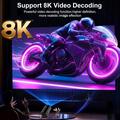 Proiettore intelligente e console per videogiochi retrò U1 Mini - Android 14, oltre 36.000 giochi - Nero