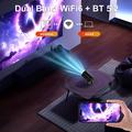 Proiettore intelligente e console per videogiochi retrò U1 Mini - Android 14, oltre 36.000 giochi - Nero