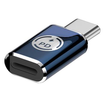 U2-058-LT019 Adattatore ad alta velocità da maschio USB-C a femmina iP da 480 Mbps per dispositivi iPhone Type-C
