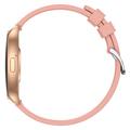 Smartwatch unisex U23 ultrasottile con display AMOLED e oltre 100 modalità sportive - Oro / Rosa