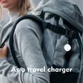 Caricabatterie wireless magnetico U30 per Apple Watch, AirPods, Galaxy Watch e Pixel Watch - Bianco
