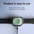 Caricabatterie wireless magnetico U30 per Apple Watch, AirPods, Galaxy Watch e Pixel Watch - Bianco