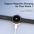 Caricabatterie wireless magnetico U30 per Apple Watch, AirPods, Galaxy Watch e Pixel Watch - Bianco
