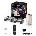 Proiettore intelligente e console per videogiochi retrò 2 in 1 U5 - Android 14, Wi-Fi 6, decodifica 8K