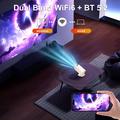 Proiettore intelligente e console per videogiochi retrò 2 in 1 U5 - Android 14, Wi-Fi 6, decodifica 8K