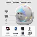Proiettore intelligente U6 Android 14 H723 con 2 controller di gioco wireless