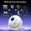 Proiettore intelligente U6 Android 14 H723 con 2 controller di gioco wireless