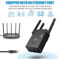 U6 Dual-Band WiFi Booster / Router 1200Mbps con 4 antenne - Nero