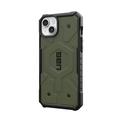 Custodia Ibrida UAG Pathfinder MagSafe per iPhone 15 Plus - Verde
