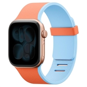 Cinturino magnetico reversibile UNIQ Revix IV per Apple Watch 40/41/42mm - Arancione / Blu