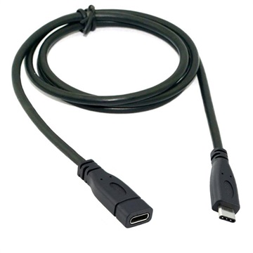 Cavo di Prolunga USB 3.1 Tipo-C / USB 3.1 Tipo-C - 2m - Nero