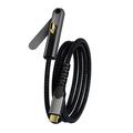 Cavo USB-C 3.2 con supporto pieghevole - 20 Gbps, 4K a 60Hz, 2m - Nero