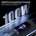 Cavo USB-C 3.2 con supporto pieghevole - 20 Gbps, 4K a 60Hz, 2m - Nero