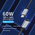 Cavo di prolunga USB-C 60W - 4K - 25cm