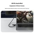 Adattatore da USB-C a HDMI 4K con USB-C PD da 100 W e mini jack per Mac, iPhone, Android