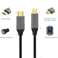 Cavo da USB-C a Mini DisplayPort 1.8m - 4K/60Hz - Nero