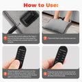 Scaldapiedi elettrico USB con 4 livelli di calore e timer - Grigio